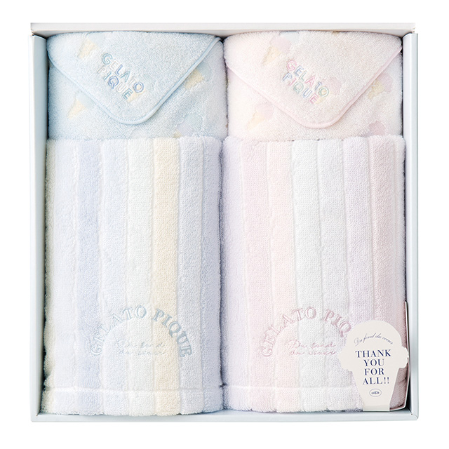 ジェラート ピケ[gelato pique]のタオル4枚セット｜お祝い・ギフトの
