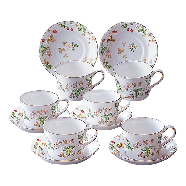 ウェッジウッド[WEDGWOOD]のワイルド ストロベリー ティーカップ