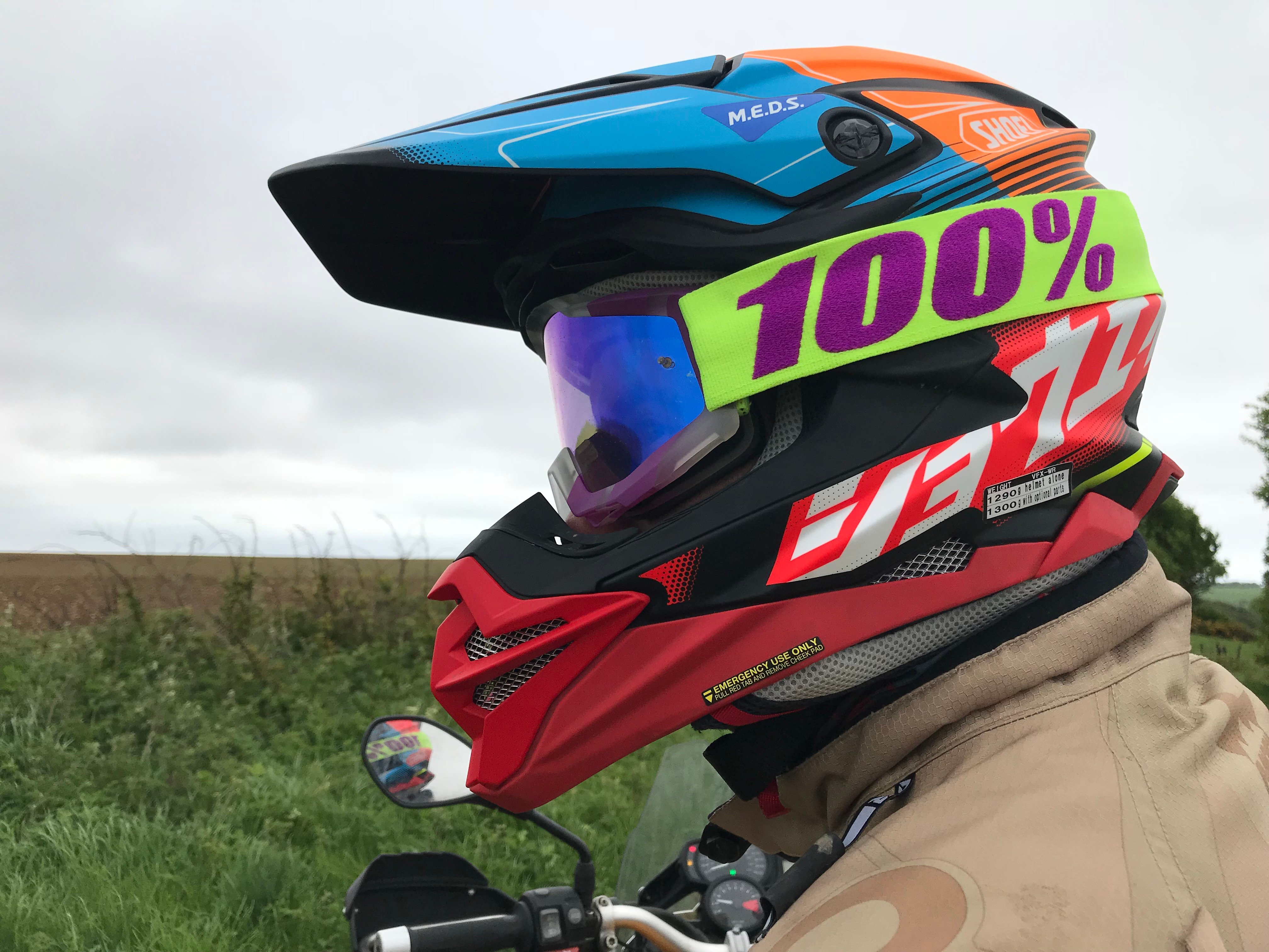 First impressions: Shoei VFX-WR off-road lid | Visordown