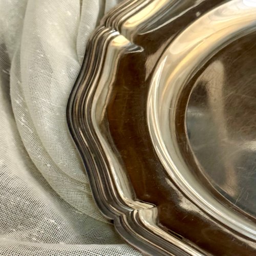 50761-クラシックなフランスアンティーク クリストフル シルバー