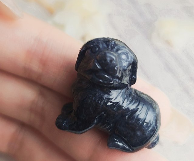 10%OFF】台湾 富を呼ぶ犬・魔除け・厄除け｜ウーチー犬の置物