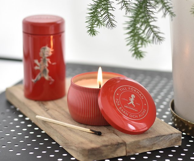 台湾 クリスマスギフトにおすすめ／アロマキャンドル＆マッチギフト