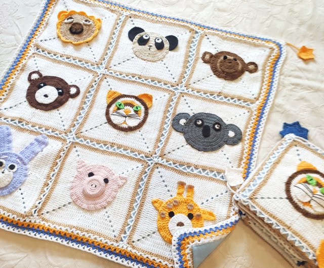 ロシア ベビーブランケット、嬰兒毯、子供用かぎ針編みブランケット