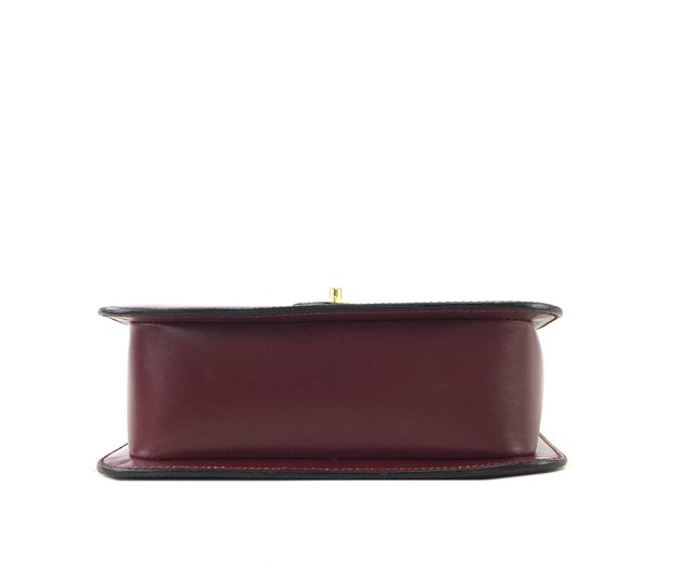 CELINE セリーヌ カデナ ターンロック レザー クロスボディ ショルダー