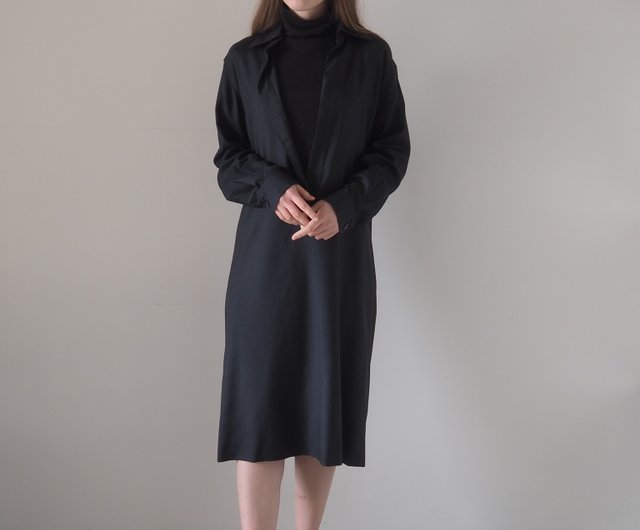 HERMES エルメス by Martin Margiela ヴァルーズ シャツ ワンピース