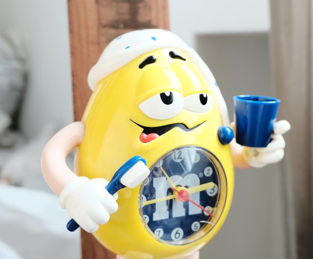 台湾 アウトオブプリントm＆mチョコレート目覚まし時計 everdayvintage