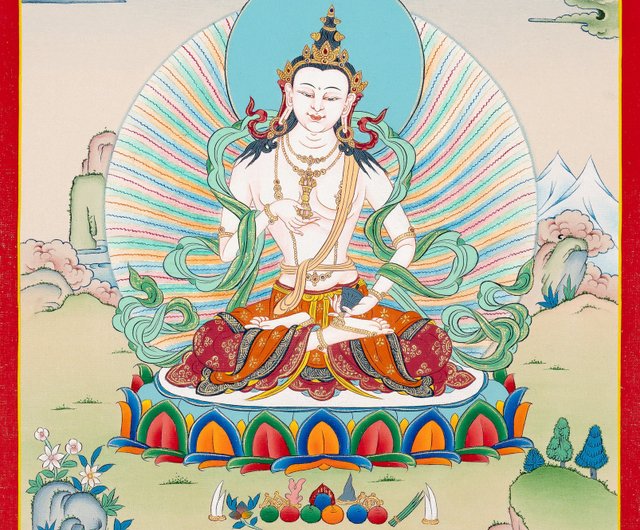 チベット密教・綿布仏画・仏教美術・仏教絵画】手書き/手描き Yahoo
