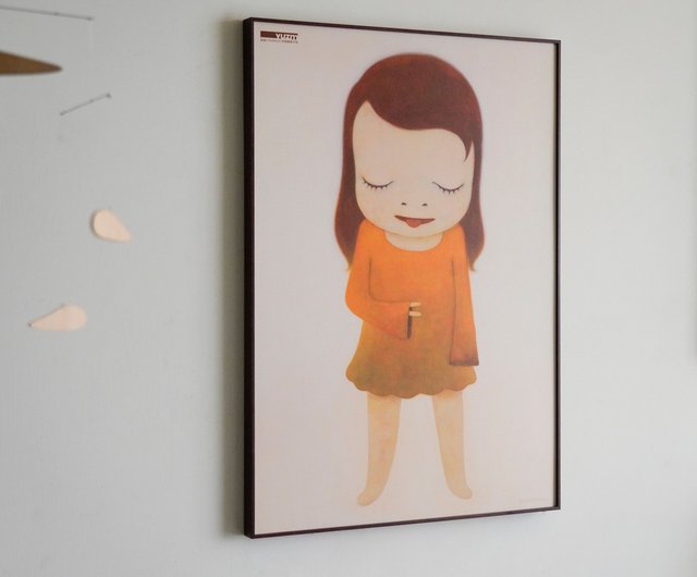 原版海報】奈良美智.B2.Jollie the Little Thinker LIGHTO 光印樣