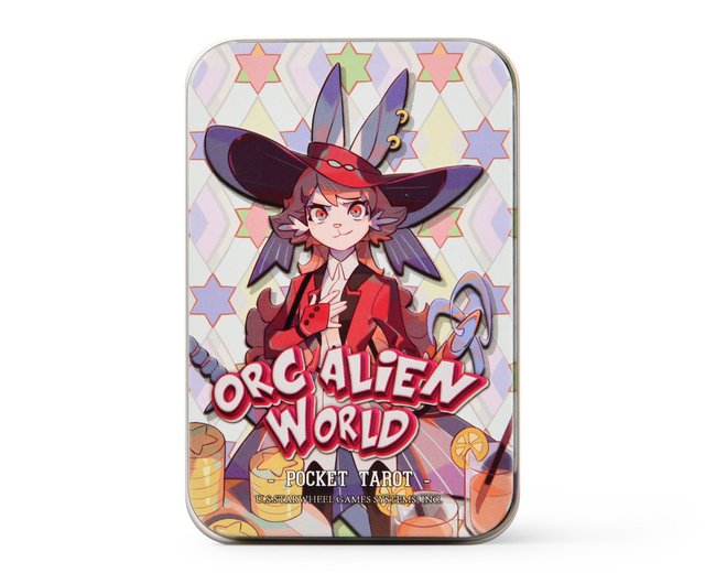 異人幻想タロット サイバーパンクファンタジーカード 宇宙ネオン占い