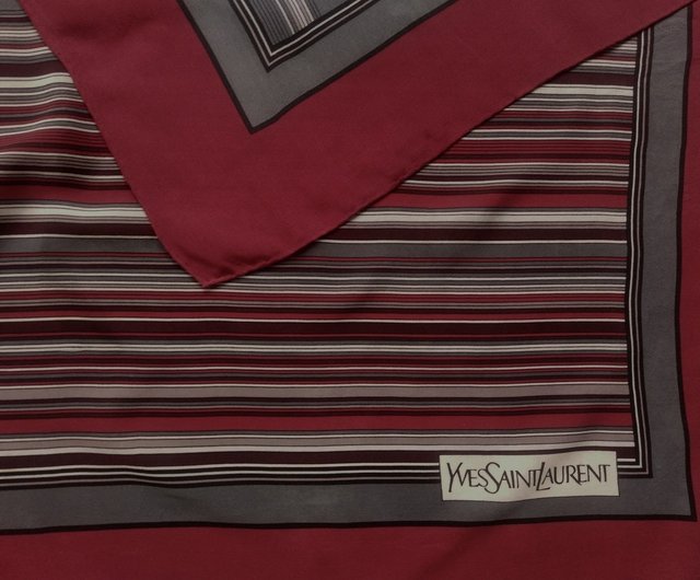 送料無料 10%OFF】タイ ヴィンテージ イヴ・サンローラン ストライプ