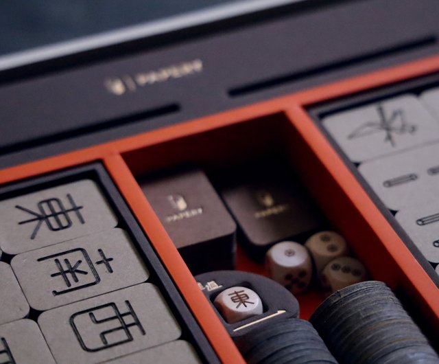 香港 MahjongDao 雀道 麻雀牌セット 香港伝統文化 PAPERY.ART - Pinkoi