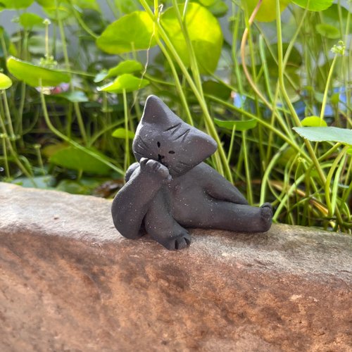 台湾 ㄘ足コキㄉ猫/陶器人形 tuoceramics - Pinkoi