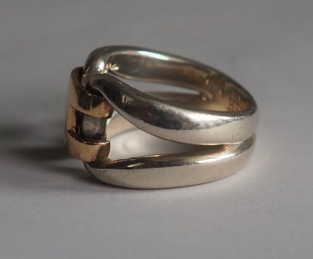 HERMÈS History Ring エルメス ヒストリー リング シルバー ゴールド