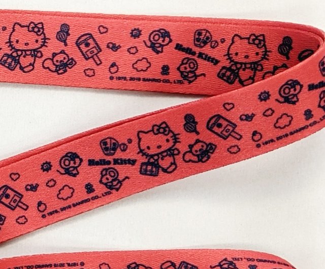 台湾 【ローミング台湾×サンリオ】ハローキティネックストラップ＋
