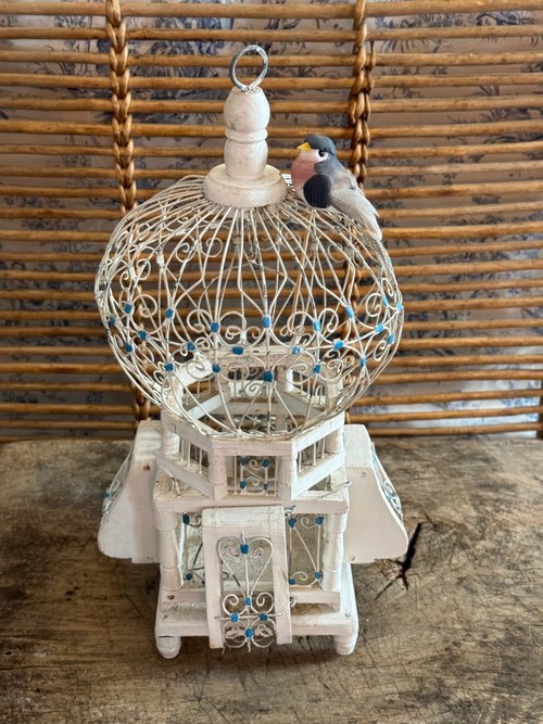 古いフランスの鳥籠の底板 古いフランスの鳥籠の底板 フランス