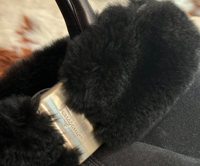 送料無料 12%OFF】香港 Salvatore Ferragamo フェラガモ ムートン