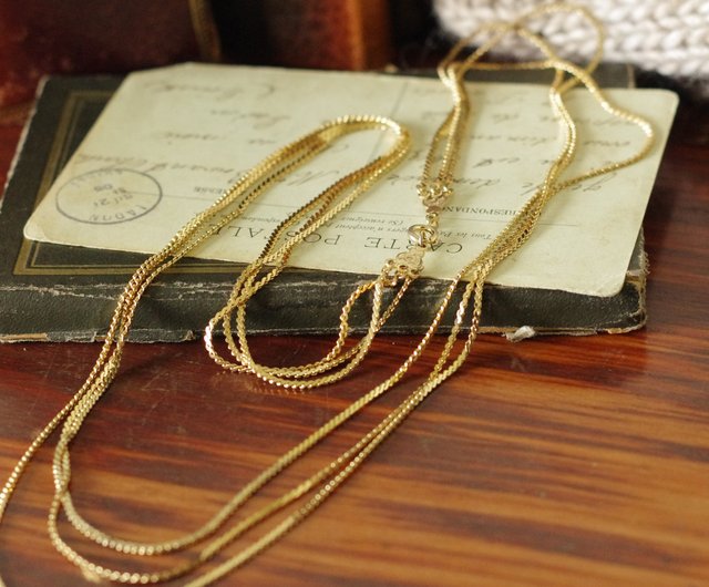 台湾 老又好アンティーク ヴィンテージ ゴールド グラデーション 多連