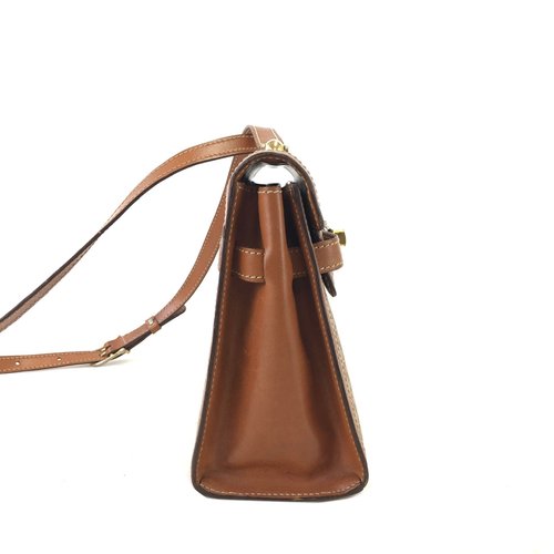 日本直送 名牌中古包 】CELINE セリーヌ マカダム ターンロック