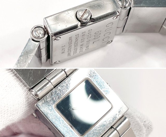 送料無料】【日本直送 中古美品】グッチ GUCCI 腕時計 600L ステンレス