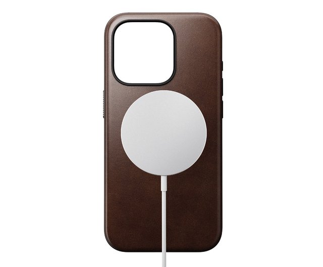 台湾 【NOMAD USA】厳選されたHorweenレザーケース-iPhone 15 Pro (6.1