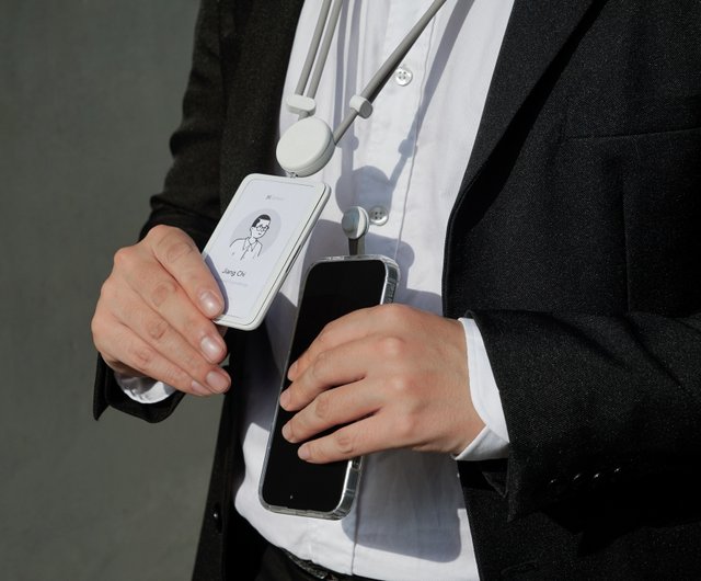 送料無料】台湾 The Dual 首掛けストラップ二刀流 | スマホストラップ