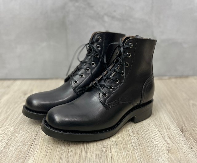 送料無料】台湾 グッドイヤーウェルト製法 ハンドメイド本革Vibram