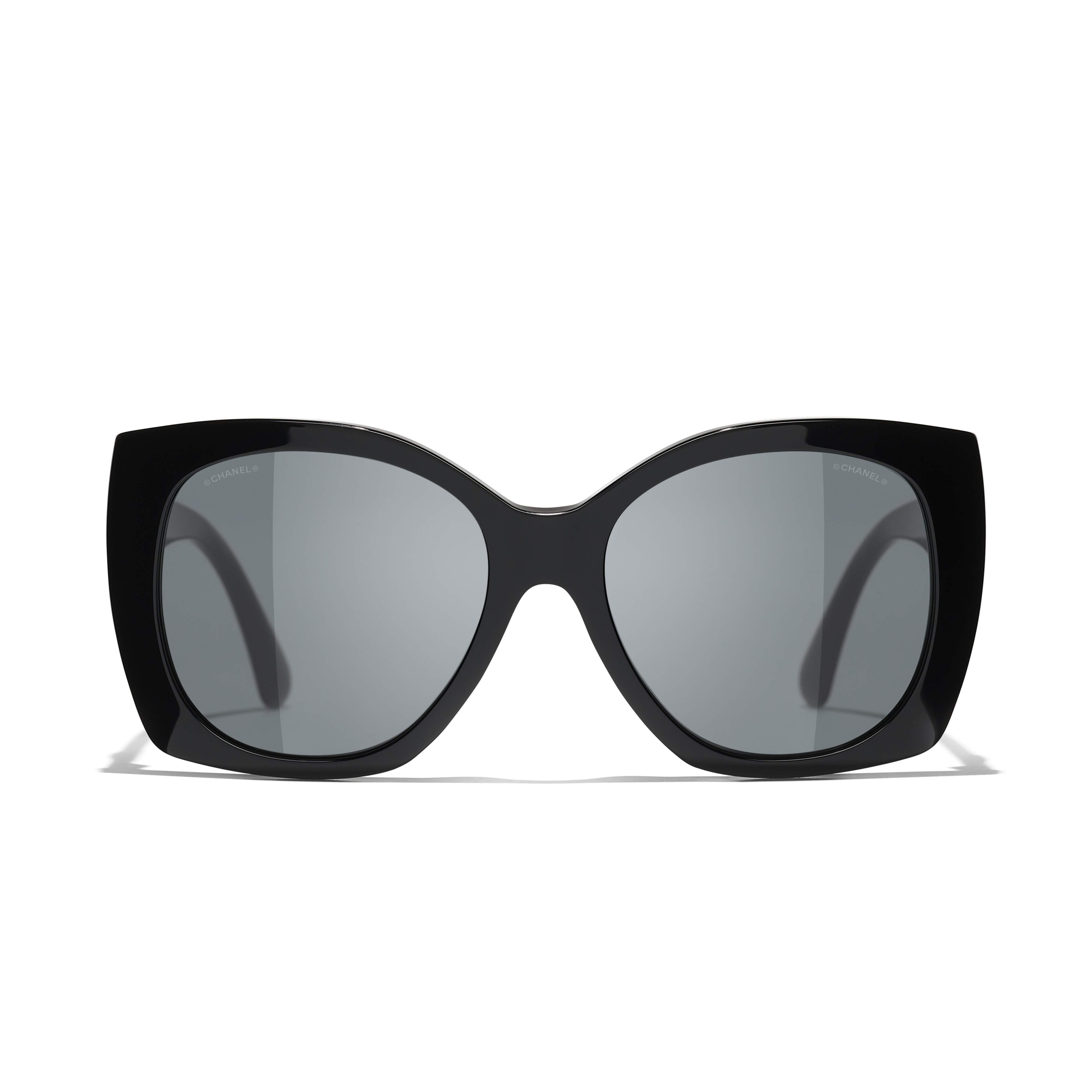 Sunglasses CHANEL CH5519 C501/S4 55-17 Black in stock