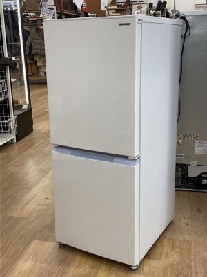 SHARP(シャープ) / 22年製2ドア冷蔵庫・冷凍庫152L SJ-D15H-W | 中古品