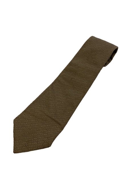 LOUIS VUITTON(ルイヴィトン) / ネクタイ/シルク/BRW/総柄/メンズ