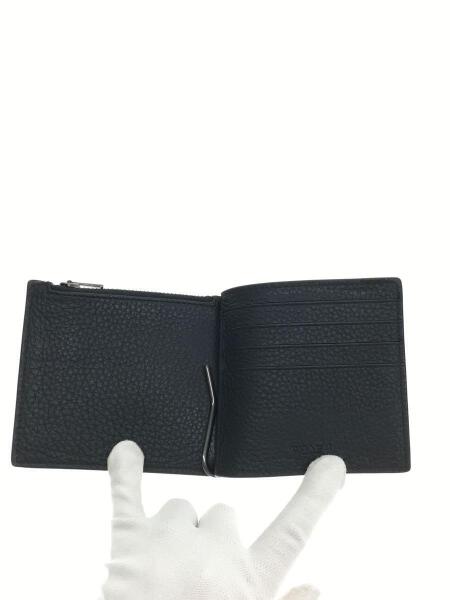 COACH(コーチ) / 2つ折り財布/レザー/BLK/無地/メンズ/C8272