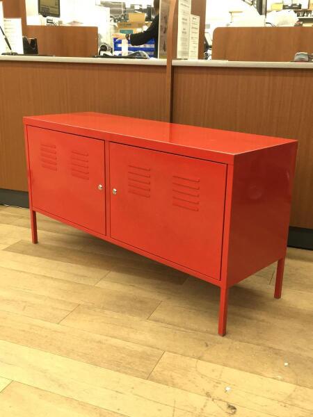 IKEA(イケア) / 棚・キャビネットその他/スチール/レッド/20463