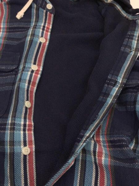 POLO RALPH LAUREN(ポロラルフローレン) / 90～00s/フード付ネルシャツ