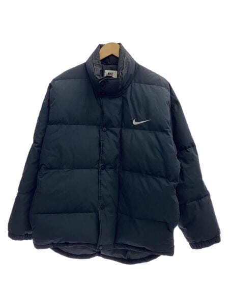 NIKE(ナイキ) / ダウンジャケット/L/ポリエステル/BLK/無地 | 古着の