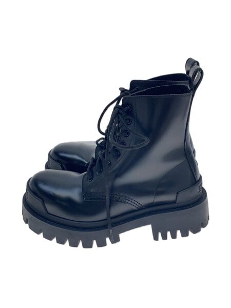 BALENCIAGA(バレンシアガ) / レースアップブーツ/35/BLK/レザー/Strike
