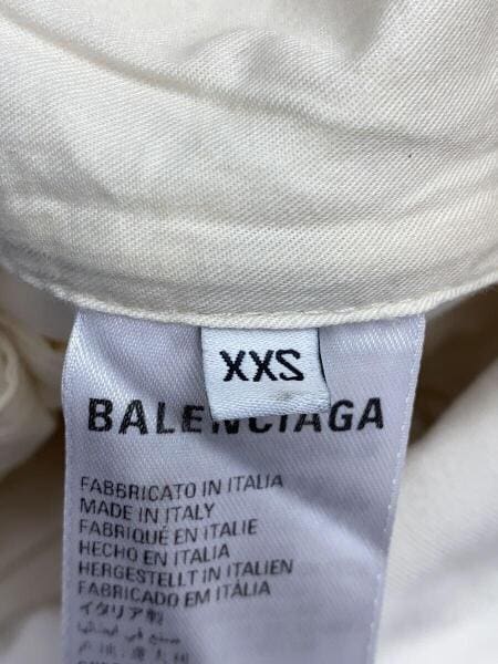 BALENCIAGA(バレンシアガ) / カーゴパンツ/XS/コットン/ホワイト