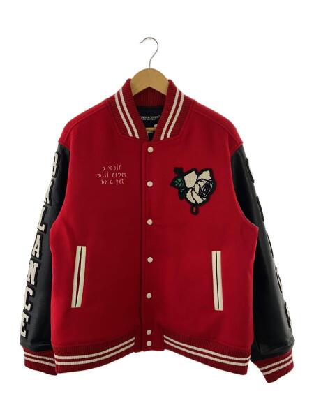 UNDERCOVER(アンダーカバー) / スタジャン/3/ウール/RED/総柄/UC2C4206