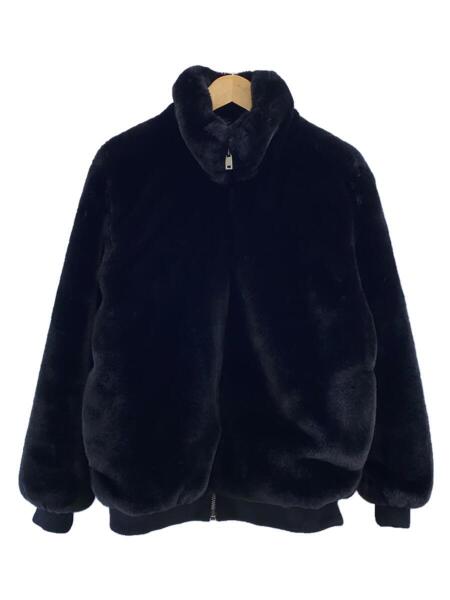 ZARA(ザラ) / フェイクファージャケット/L/ポリエステル/BLK | 古着の