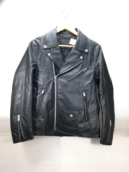 UNIQLO(ユニクロ) / シングルライダースジャケット/4/フェイクレザー