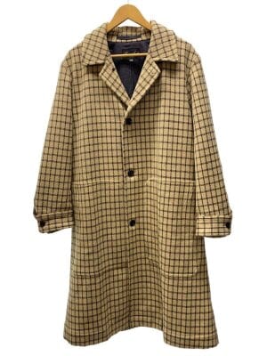 HAVERSACK(ハバーサック) / コート/L/ウール/SLV/グレンCK/471829