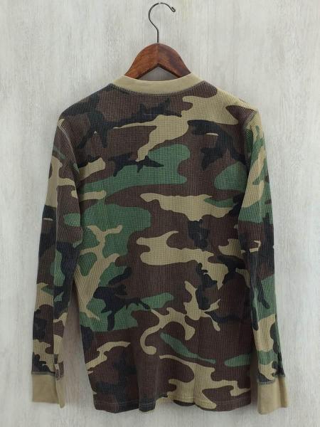 Supreme(シュプリーム) / 長袖Tシャツ/S/コットン/KHK/カモフラ/迷彩