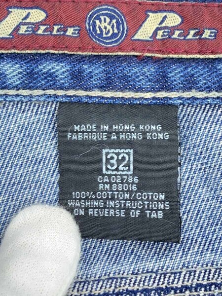 Pelle Pelle(ペレペレ) / デニムパンツ/ストレートパンツ/32/コットン