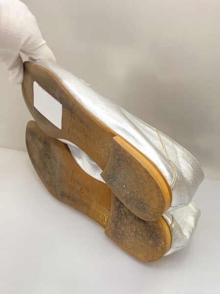 FABIO RUSCONI(ファビオルスコーニ) / フラットパンプス/37/SLV | 中古