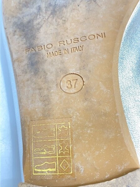 FABIO RUSCONI(ファビオルスコーニ) / フラットパンプス/37/SLV | 中古