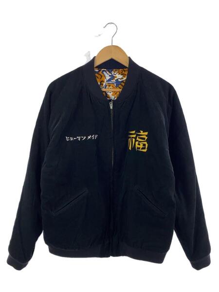 HUMAN MADE(ヒューマンメイド) / スカジャン/L/コットン/BLK | 古着の