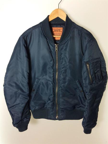 Schott(ショット) / MA-1/フライトジャケット/L/ナイロン/NVY/Ron