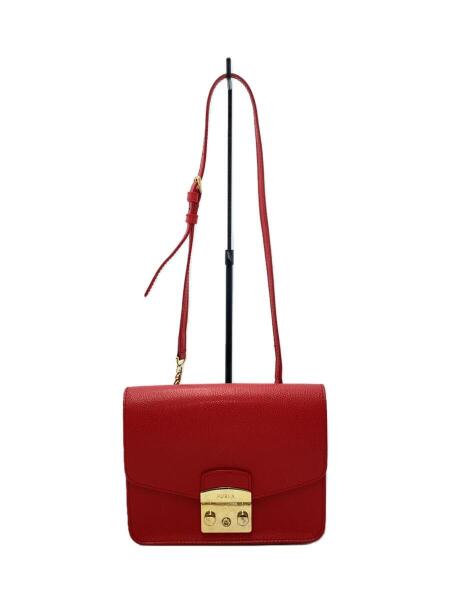 FURLA(フルラ) / ショルダーバッグ/レザー/レッド/無地/84890 | 中古品