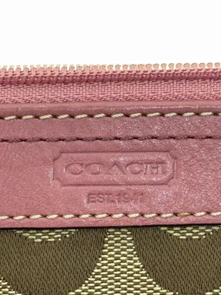 COACH(コーチ) / ウエストバッグ/ピンク/シグネチャー/総柄 | 中古品の
