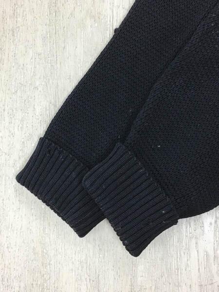 PLAYBOY(プレイボーイ) / vintage/ニット/M/ウール/ブラック/総柄