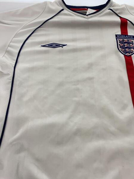 UMBRO(アンブロ) / イングランド代表/Tシャツ/M/ポリエステル/WHT