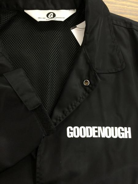 GOOD ENOUGH(グッドイナフ) / RESPECT/コーチジャケット/ナイロン